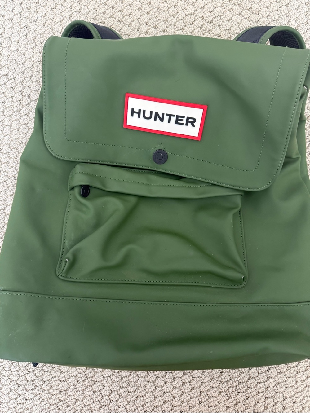 Hunter Olive Green Backpack - Picture 2 of 15